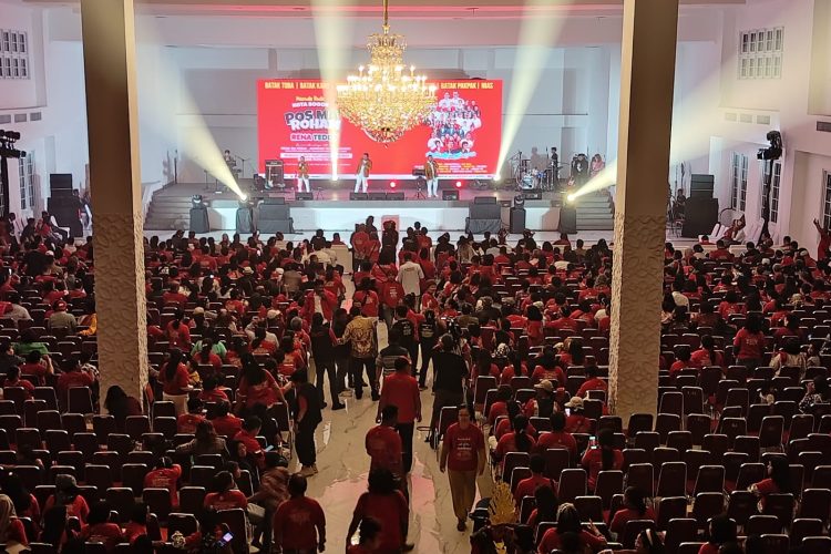 Dukung Rena-Teddy, Komunitas Anak Rantau Sumatera Gelar “Pos Ma Roham” di Bogor