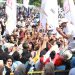 Cabup Bogor Rudy Susmanto Ribuan Relawan Menuju Kampanye Akbar di Sentul