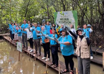 Kaum Membumi dan WU HUB Ecovision Wujudkan Jakarta Lebih Bersih Melalui Penanaman Mangrove