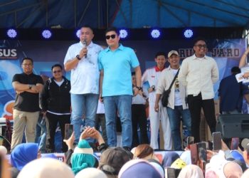 Ribuan Relawan PERSUS, Siap Gaspol Menangkan Rudy Susmanto-Jaro Ade di Barat Kabupaten Bogor