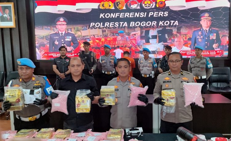 Sita 21 Kg Sabu, Polresta Bogor Kota Buru “Abang” DPO Bandar Besar Narkoba