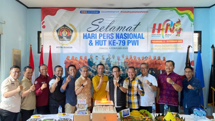 HUT PWI ke 79 dan HPN 2025 Digelar Meriah di PWI Kota Bogor