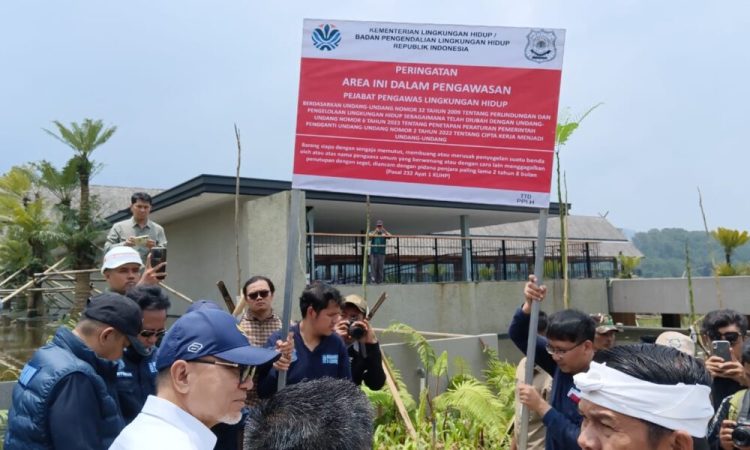 Tegas! Kementerian LH Akan Segel 33 Tempat Usaha di Puncak Bogor