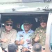 Ketua DPRD Dampingi Bupati Bogor Pantau Arus Mudik Gunakan Helikopter TNI AU