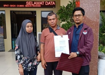 Didampingi LBH Bapeksi Orangtua Korban Anak Hilang Lapor Polisi