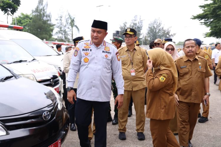 Gelar “Ramp Check” Bupati Rudy Pastikan Kondisi Mobil Dinas Terjaga