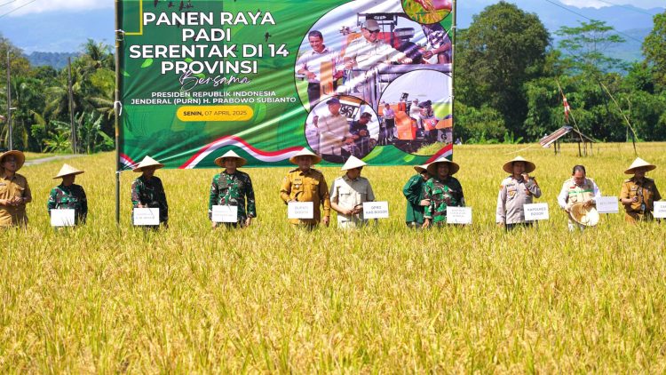 Panen Raya, Rudy Susmanto Siap Sukseskan Program Ketahanan Pangan