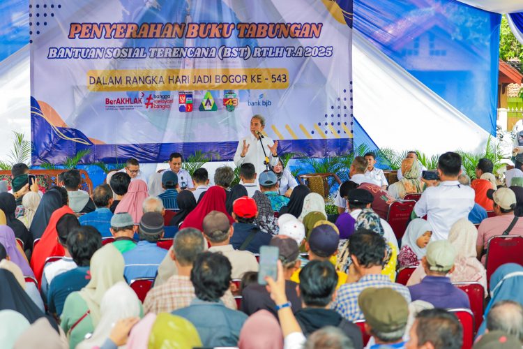 Bantuan RTLH Jadi Kado Istimewa HJB ke – 543 Untuk Warga Bogor Barat 