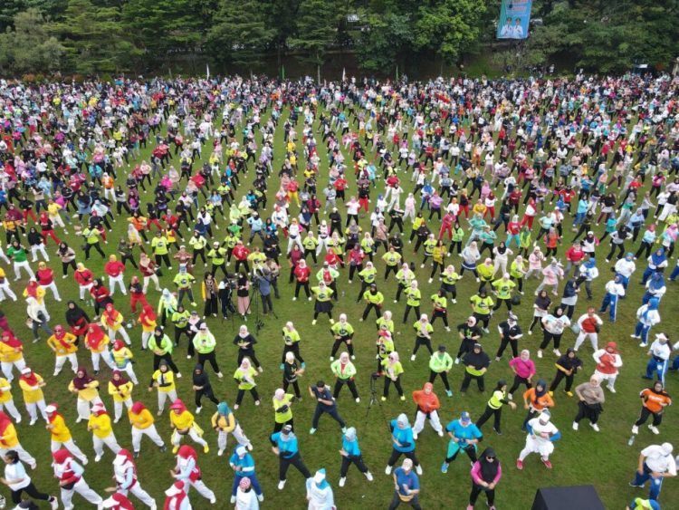 Warga Kota Bogor Antusias Peringati HJB ke-543 di Lapangan Sempur