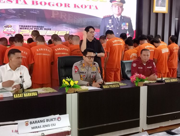 Bongkar Kasus 5 Home Industri Narkoba, Polisi Amankan 56 Tersangka