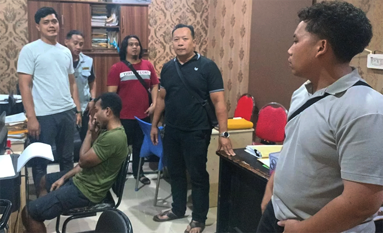 pelaku perusakan Pos Satpam