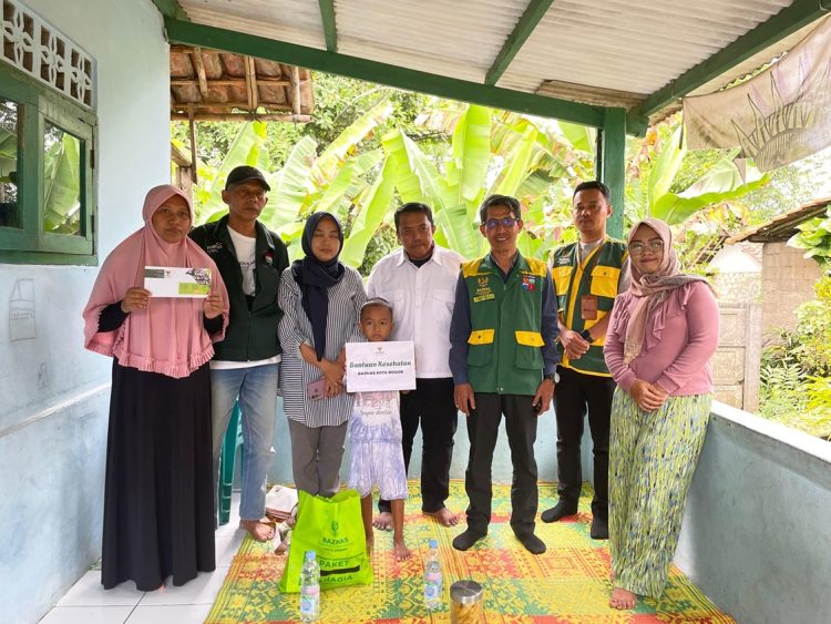 Baznas Kota Bogor Salurkan Bantuan Untuk Anak Pengidap Hirschsprung