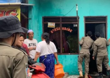 Akibat Gas Meledak, Rumah Makan Terbakar dan Dua Orang Alami Luka Bakar Serius