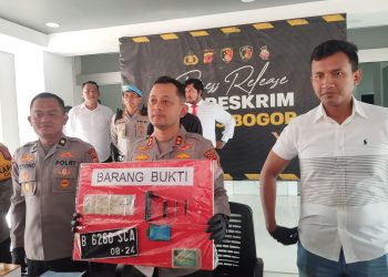 Polisi Ringkus Pelaku Curanmor di Parkiran Mall Cileungsi, Satu Pelaku Masih Buron
