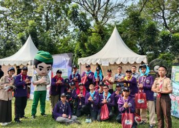 Polbangtan Kementan mengisi booth pameran Saka Taruna Bumi pada 15, 16, dan 18 Agustus. Sumber Foto : POLBANGTAN