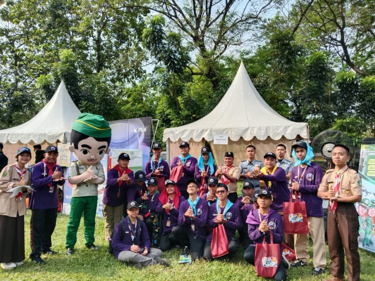 Polbangtan Kementan mengisi booth pameran Saka Taruna Bumi pada 15, 16, dan 18 Agustus. Sumber Foto : POLBANGTAN