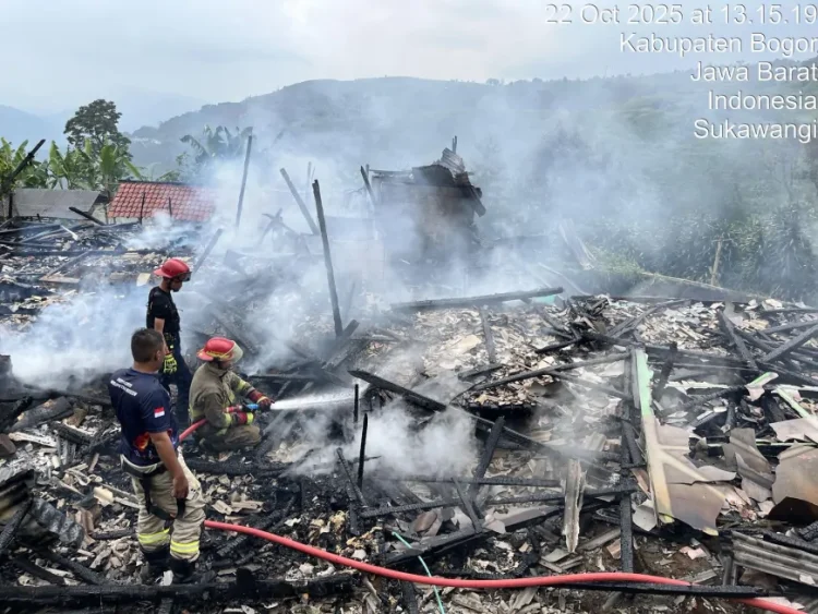 ludes terbakar