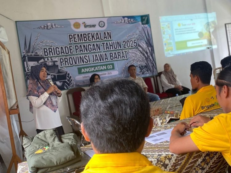 Dukung Swasembada Pangan, Kementan Perkuat Brigade Pangan Jawa Barat  di Subang