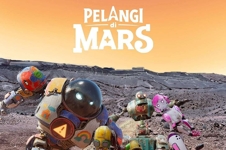 Pelangi di Mars