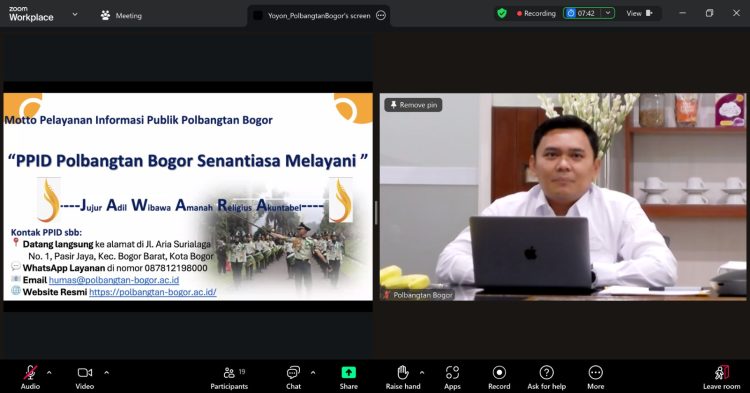 Polbangtan Kementan Tegaskan Komitmen Transparansi Pada Monev Keterbukaan Informasi Publik 2025 Kementerian Pertanian