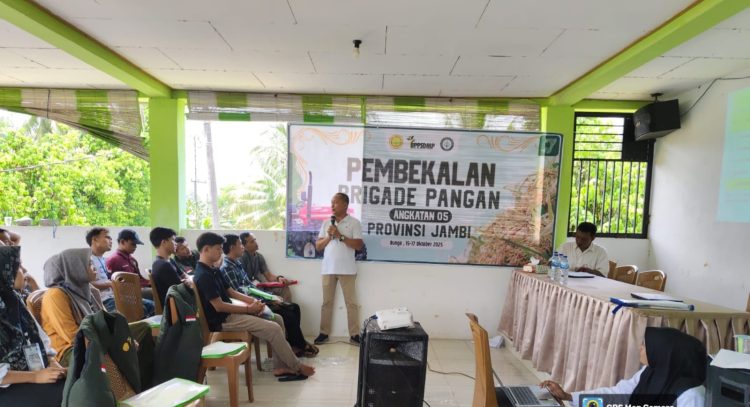 15 Anggota Brigade Pangan Bathin III Ulu Ikuti Pembekalan dari Kementan