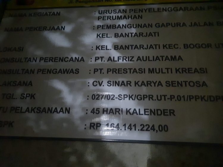 Pembangunan Gapura