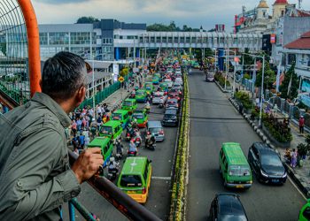 Ratusan kendaraan di Kota Bogor
