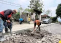 rekonstruksi Jalan Cikereteg-Pancawati