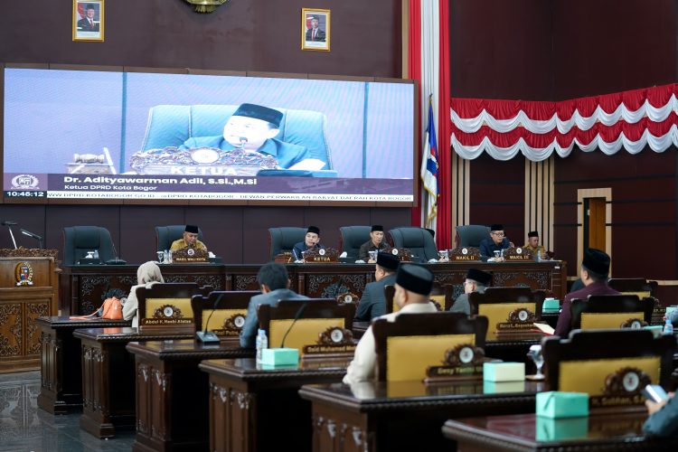 Ketua DPRD Kota Bogor Jabarkan 3 Fungsi Strategis di Pembukaan Masa Sidang Kedua