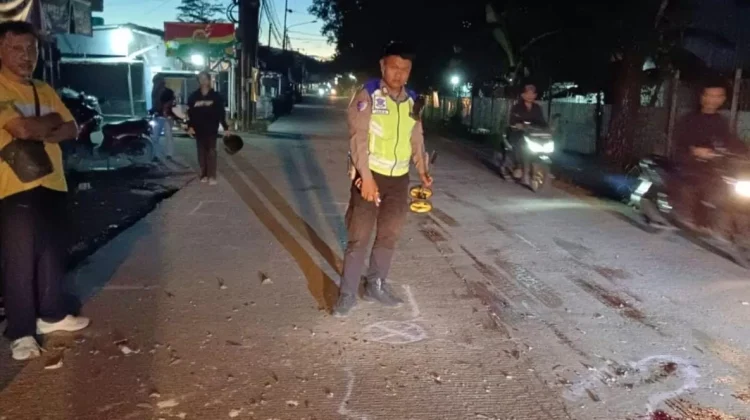 pengendara motor tewas