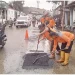 Usai Dikeluhan Warga, Jalan Berlubang di Pulo Empang Diperbaiki