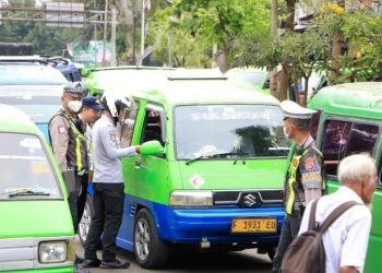 Tanpa Toleransi, Dishub Kota Bogor Tilang 54 Angkutan Umum dan Kandangkan 10 Unit
