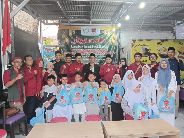 Syarikat Islam dan Pemuda Muslimin Kota Bogor Gelar Kegiatan ‘RAMAH’ Bersama Anak Yatim