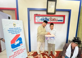 Ceklissatu.com Rayakan Hari Jadi dengan Bukber dan Santuni Yatim-Duafa