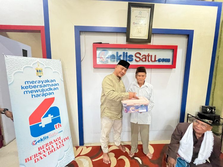 Ceklissatu.com Rayakan Hari Jadi dengan Bukber dan Santuni Yatim-Duafa