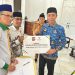Wali Kota, Wakil Wali Kota, dan Sekda Tunaikan Zakat Melalui BAZNAS Kota Bogor di Balaikota Bogor