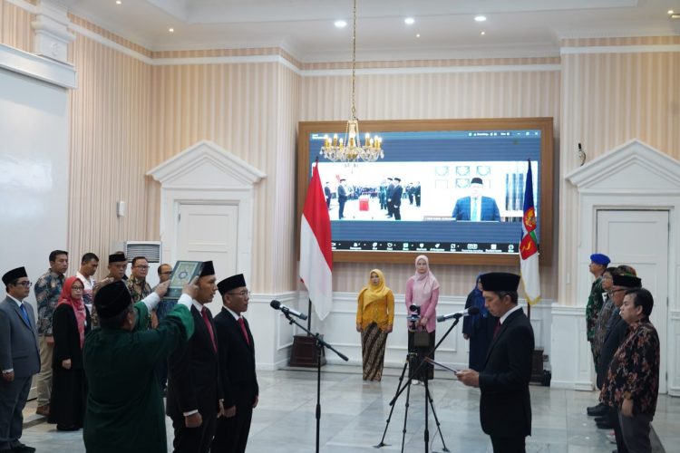 Respons Cepat Surat Kemendagri, Dedie Rachim Langsung Lantik Direksi Tirta Pakuan