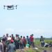 Kuasai Teknologi, Mahasiswa Polbangtan Kementan Operasikan Drone Dalam Gerakan Tanam Serempak 10.000 Ha