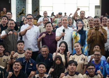 Ketua DPRD Kota Bogor Bakar Semangat Kontingen: Target Kita Adalah Prestasi!