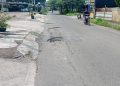 Banyak Lubang di Sepanjang Jalan H.R. Edi Sukma, Pengendara di Cijeruk Was-was
