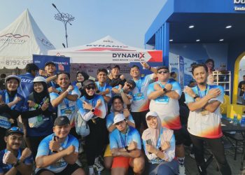 Dukung HJB ke-544, PT Solusi Bangun Indonesia Tbk Terjunkan Puluhan Pelari di Bogorun 2026