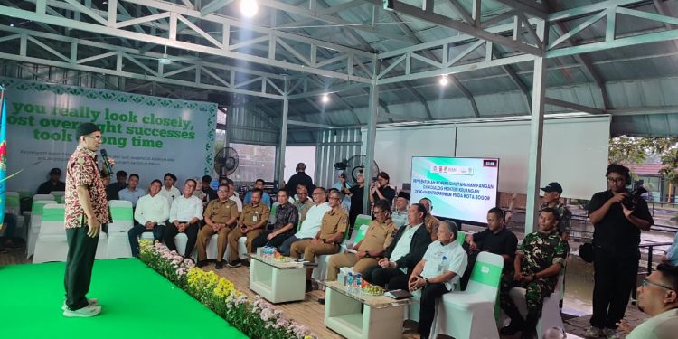 DKPP Kota Bogor Resmikan Koperasi Ketahanan Pangan di Bogor Barat.