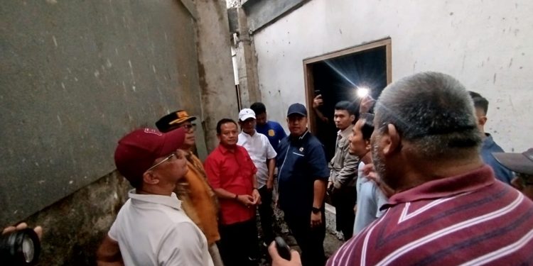 Komisi III DPRD Kota Bogor Sidak Proyek Hotel Prima di Kawasan Katulampa, Kecamatan Bogor Timur, pada Selasa (19/5/2026). Foto: Bogorone