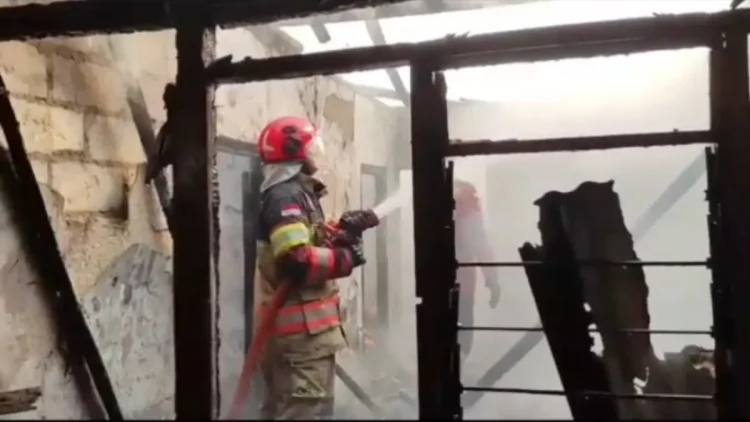 terbakar