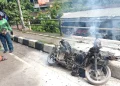 Motor matic Terbakar
