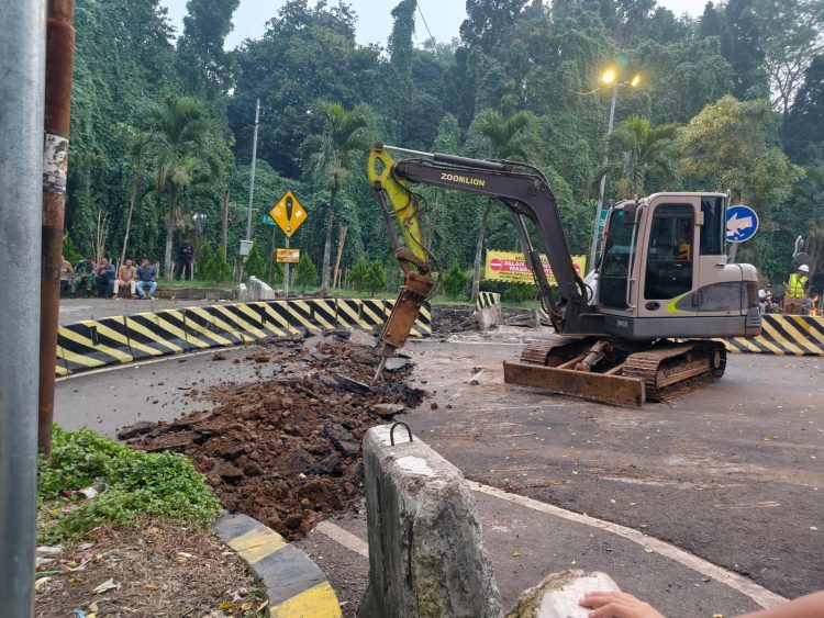 Kejar Target Oktober, Pemkot Bogor Tutup Permanen Jalan Pintas Sementara Batutulis
