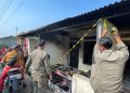 Rumah Kontrakan di Cigombong Hangus Terbakar