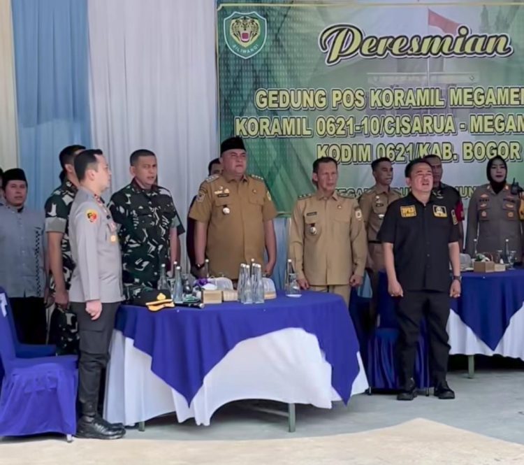 Hadiri Peresmian Pos Koramil Megamendung, Jaro Ade: Ini Simbol Sinergi Kuat TNI Bersama Rakyat