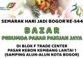 Sambut HJB 544, Perumda PPJ Gelar Bazar di Blok F Trade Center Pasar Kebon Kembang