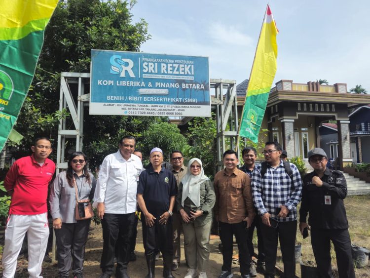 Polbangtan Bogor Dampingi Kunjungan Tenaga Ahli Menteri Pertanian di Tanjung Jabung Barat, Perkuat Sinergi Pengembangan Food Estate